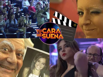 Lo que no se vio en televisión de la séptima gala de 'Tu cara me suena' Lo que no se vio en televisión de la séptima gala de 'Tu cara me suena'