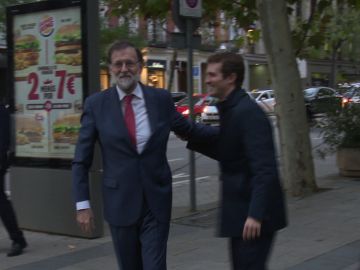 Mariano Rajoy y Pablo Casado