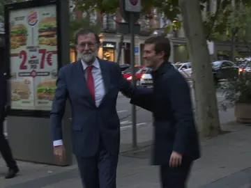 Mariano Rajoy y Pablo Casado Mariano Rajoy y Pablo Casado