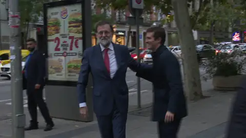 Mariano Rajoy y Pablo Casado Mariano Rajoy y Pablo Casado