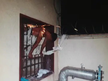 Intento de fuga en la cárcel de Almería Intento de fuga en la cárcel de Almería
