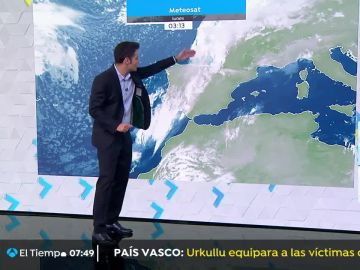 Precipitaciones localmente fuertes y persistentes en el oeste del Sistema Central (12/11/18)