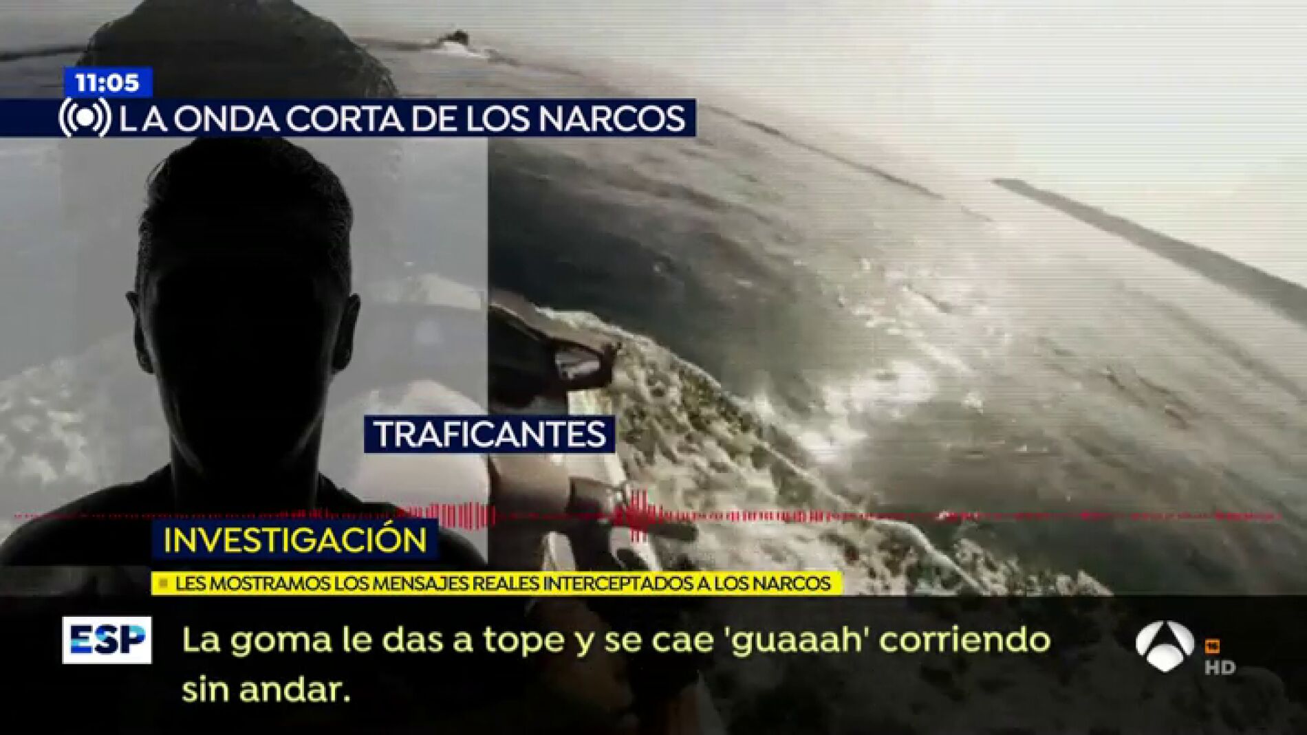 Los mensajes reales de los narcotraficantes durante las operaciones de contrabando
