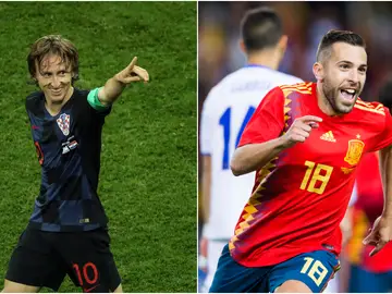 Croacia - España, partido de la Nations League Croacia - España, partido de la Nations League