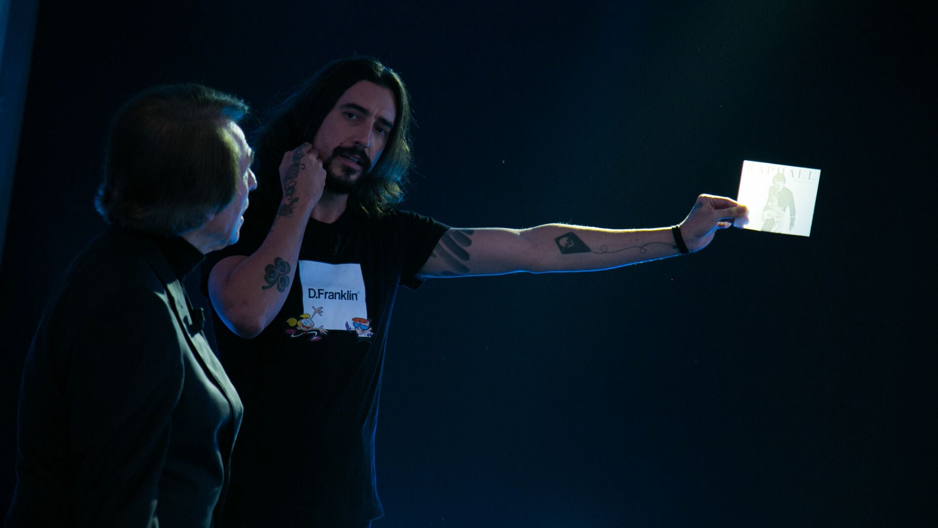 V&Iacute;DEO: Raphael descubre la fotograf&iacute;a escondida con la 'litofan&iacute;a 3D' de Marron