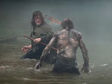 Daryl en el último episodio de 'The Walking Dead' Daryl en el último episodio de 'The Walking Dead'