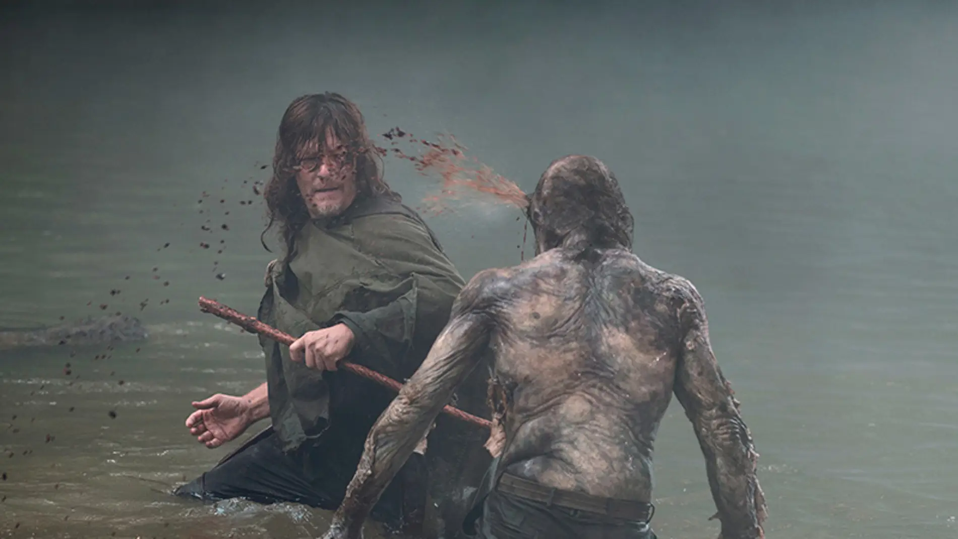 Daryl en el último episodio de 'The Walking Dead'