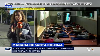 Los 15 jóvenes magrebíes que abusaron de una joven en el metro tienen sarna y vivían juntos en un piso okupa
