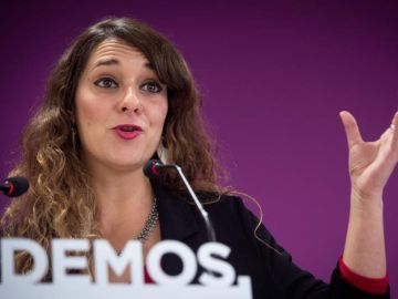 La coportavoz de la Ejecutiva de Podemos, Noelia Vera
