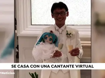 Un hombre japonés se ha casado con Hatsune Miku, la estrella pop virtual Un hombre japonés se ha casado con Hatsune Miku, la estrella pop virtual