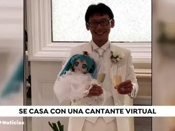 Un hombre japonés se ha casado con Hatsune Miku, la estrella pop virtual Un hombre japonés se ha casado con Hatsune Miku, la estrella pop virtual