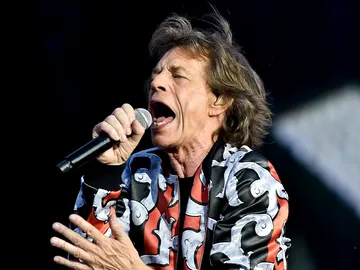 Mick Jagger en uno de sus últimos conciertos Mick Jagger en uno de sus últimos conciertos