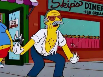 Stan Lee en 'Los Simpson' Stan Lee en 'Los Simpson'