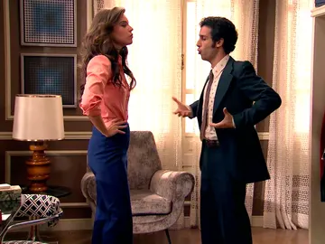 Ignacio enfada a María: "No quiero verte en la pantalla enseñando los pechos" Ignacio enfada a María: "No quiero verte en la pantalla enseñando los pechos"