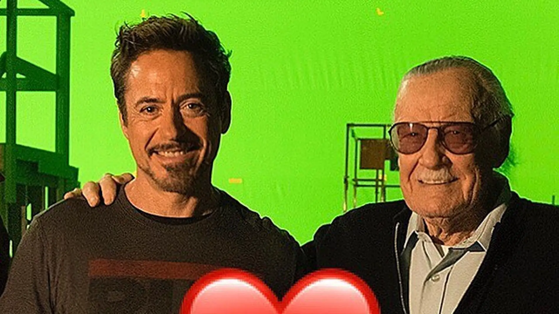 Robert Downey Jr. y Stan Lee