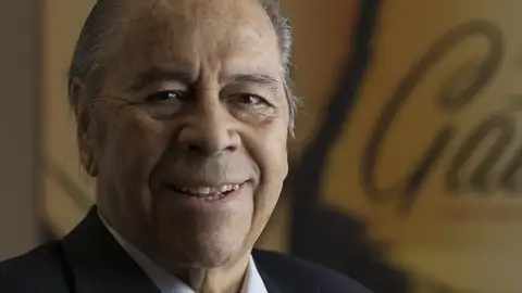 El legendario cantante de boleros Lucho Gatica El legendario cantante de boleros Lucho Gatica