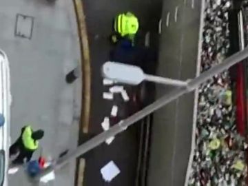 Fallece una ciclista arrollada por un camión en Bilbao