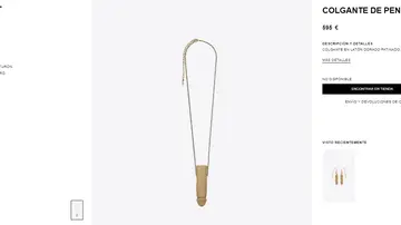 Collar con forma de pene Collar con forma de pene