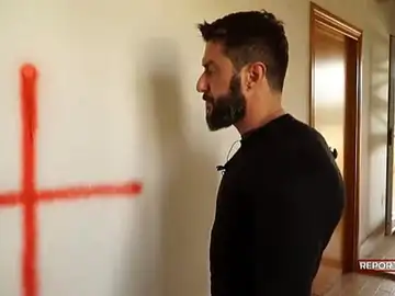 La pintada en la casa de Federico Ruffo La pintada en la casa de Federico Ruffo
