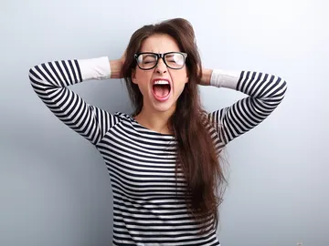 Mujer harta Mujer harta