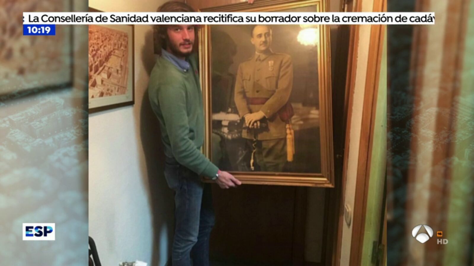 Este es el joven franquista que ha liderado un escrache al actor Willy Toledo