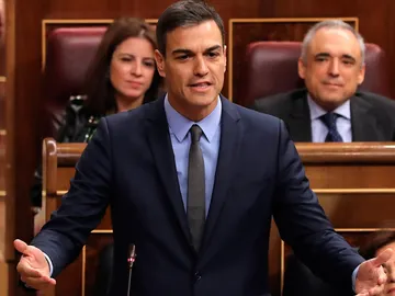 Pedro Sánchez en el Congreso Pedro Sánchez en el Congreso