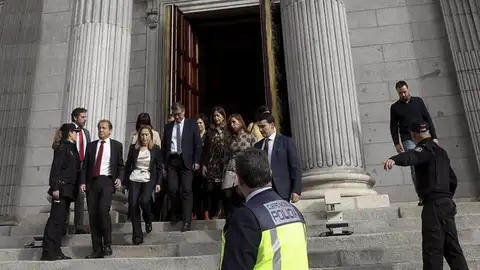 El Congreso interrumpe el pleno por un simulacro de emergencia El Congreso interrumpe el pleno por un simulacro de emergencia