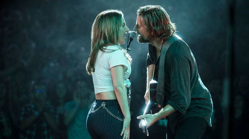 Lady Gaga y Bradley Cooper en 'Ha nacido una estrella'