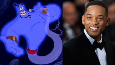 Primera imagen de Will Smith caracterizado como el Genio en el remake de 'Aladdin'