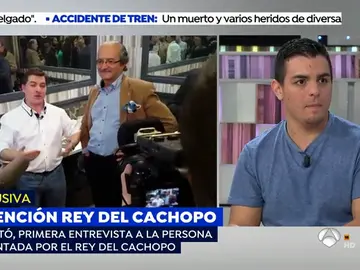 La persona suplantada por el 'rey del cachopo' podría conocerle: "Puede que me haya hecho una entrevista por Skype hace tiempo" La persona suplantada por el 'rey del cachopo' podría conocerle: "Puede que me haya hecho una entrevista por Skype hace tiempo"