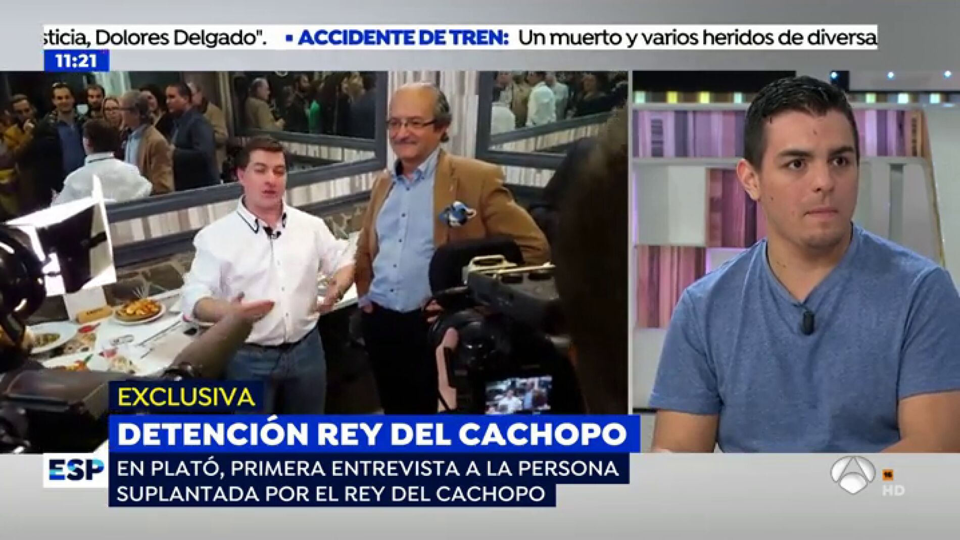 La persona suplantada por el 'rey del cachopo' podr&iacute;a conocerle: "Puede que me haya hecho una entrevista por Skype hace tiempo"