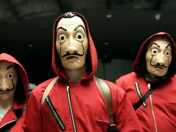 Escena de 'La casa de papel' Escena de 'La casa de papel'