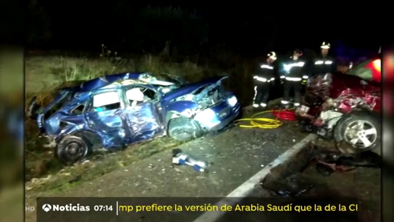Cuatro muertos y dos heridos en un accidente en Úbeda (Jaén)