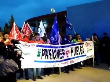 Séptima jornada de huelga de los funcionarios de prisiones