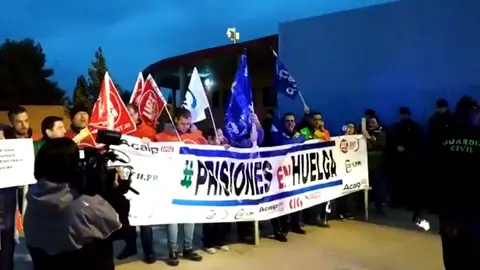 Séptima jornada de huelga de los funcionarios de prisiones Séptima jornada de huelga de los funcionarios de prisiones