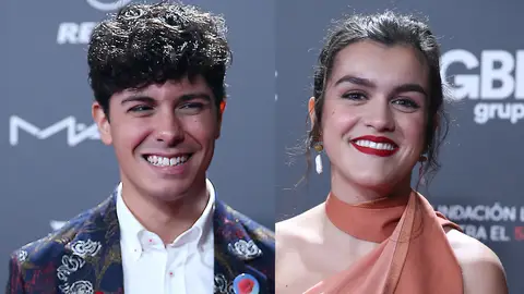 Alfred y Amaia posaron por separado en la gala 'People in Red' Alfred y Amaia posaron por separado en la gala 'People in Red'