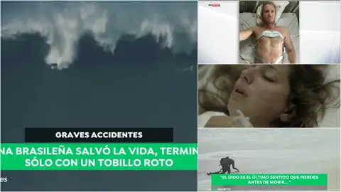 Los peligros de la ola de Nazaré Los peligros de la ola de Nazaré