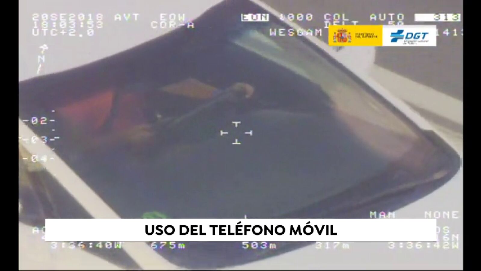 Más de mil denuncias por circular sin cinturón y 751 por el móvil en solo una semana