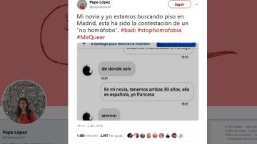 La contestación que recibió Pepa López