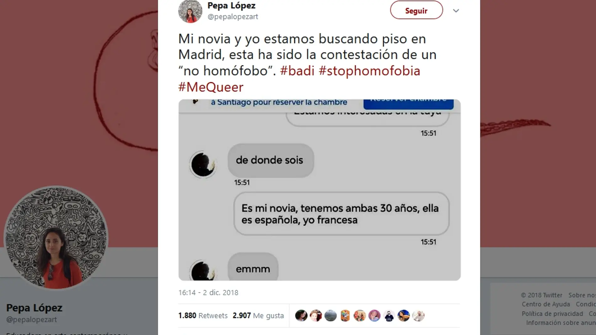 La contestación que recibió Pepa López