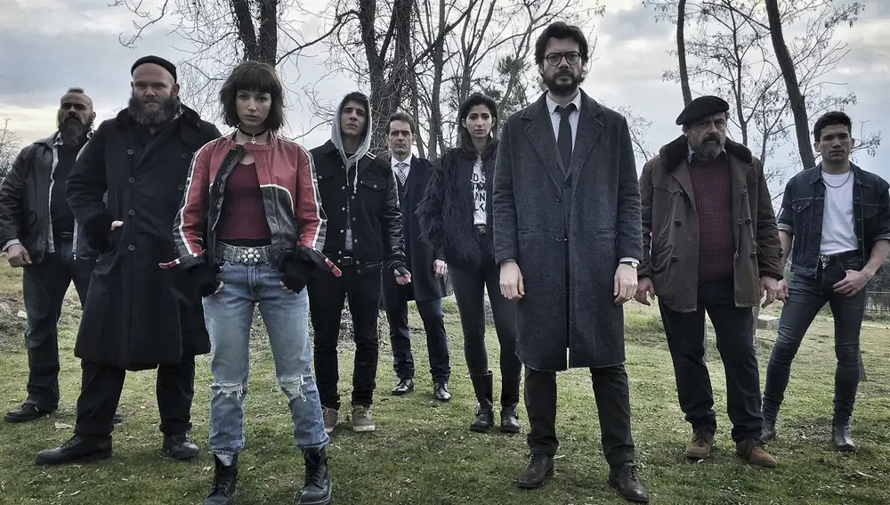 El reparto de 'La Casa de Papel' El reparto de 'La Casa de Papel'