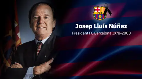 Muere Josep Lluís Núñez Muere Josep Lluís Núñez