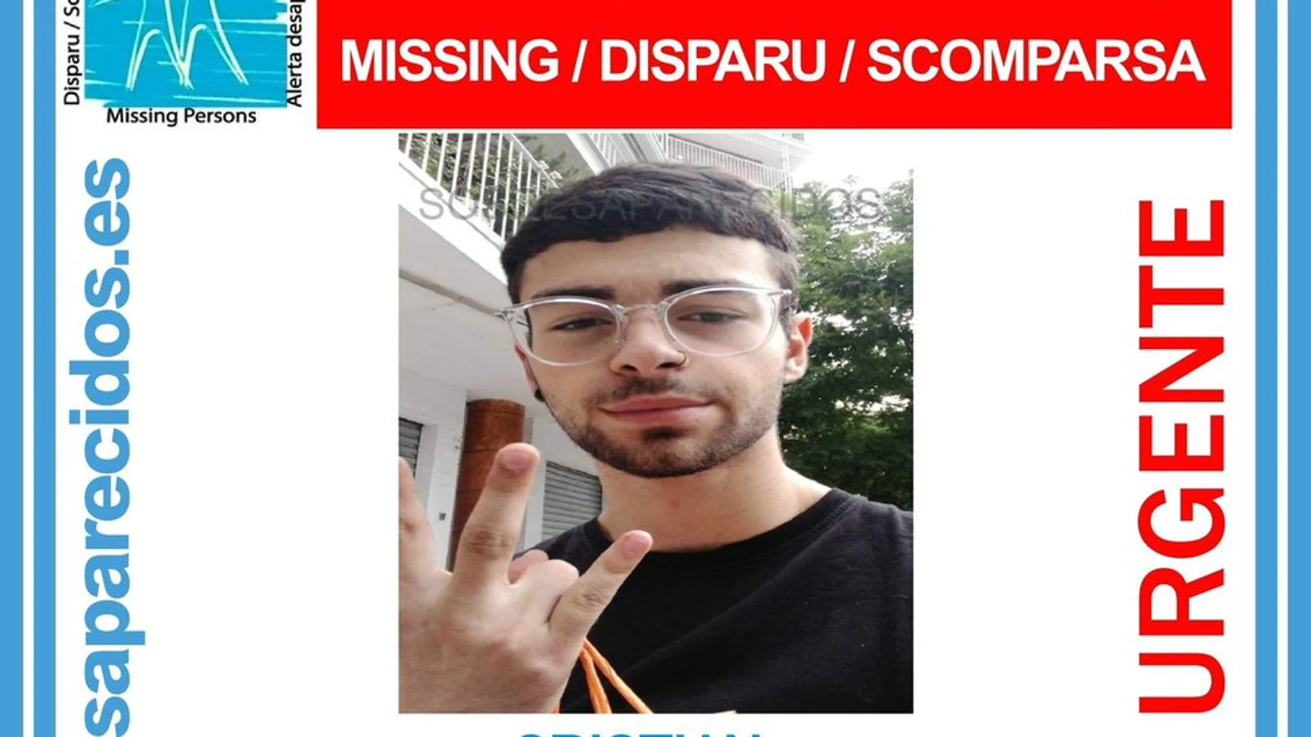 Joven desaparecido en Cortijos Nuevos (Jaén) Joven desaparecido en Cortijos Nuevos (Jaén)