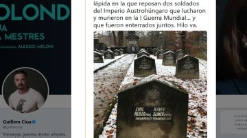 Dos soldados fueron enterrados juntos