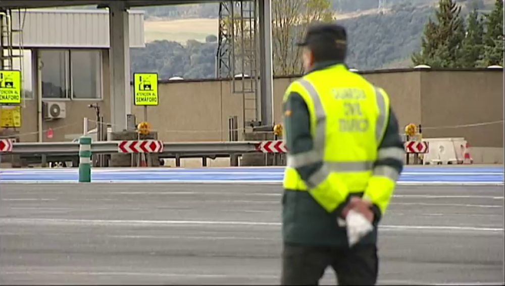 Imagen de un guardia Civil de Tráfico