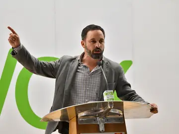 El presidente de VOX, Santiago Abascal El presidente de VOX, Santiago Abascal