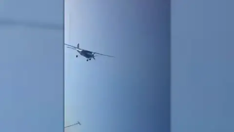 Una avioneta se estrella en una barriada en el este de México Una avioneta se estrella en una barriada en el este de México