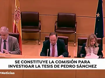El PP quiere demostrar en el Senado que Pedro Sánchez "mintió" al afirmar que su tesis estaba publicada El PP quiere demostrar en el Senado que Pedro Sánchez "mintió" al afirmar que su tesis estaba publicada