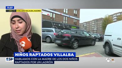 La madre de los niños raptados por un ladrón que robó su coche: 