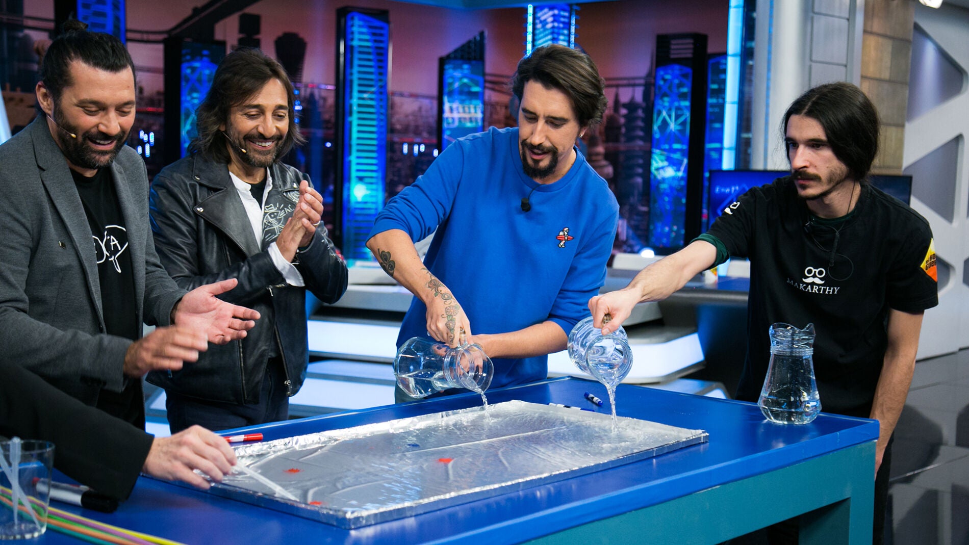 V&Iacute;DEO: Marron hace que unas ara&ntilde;as pintadas cobren vida en 'El Hormiguero 3.0'